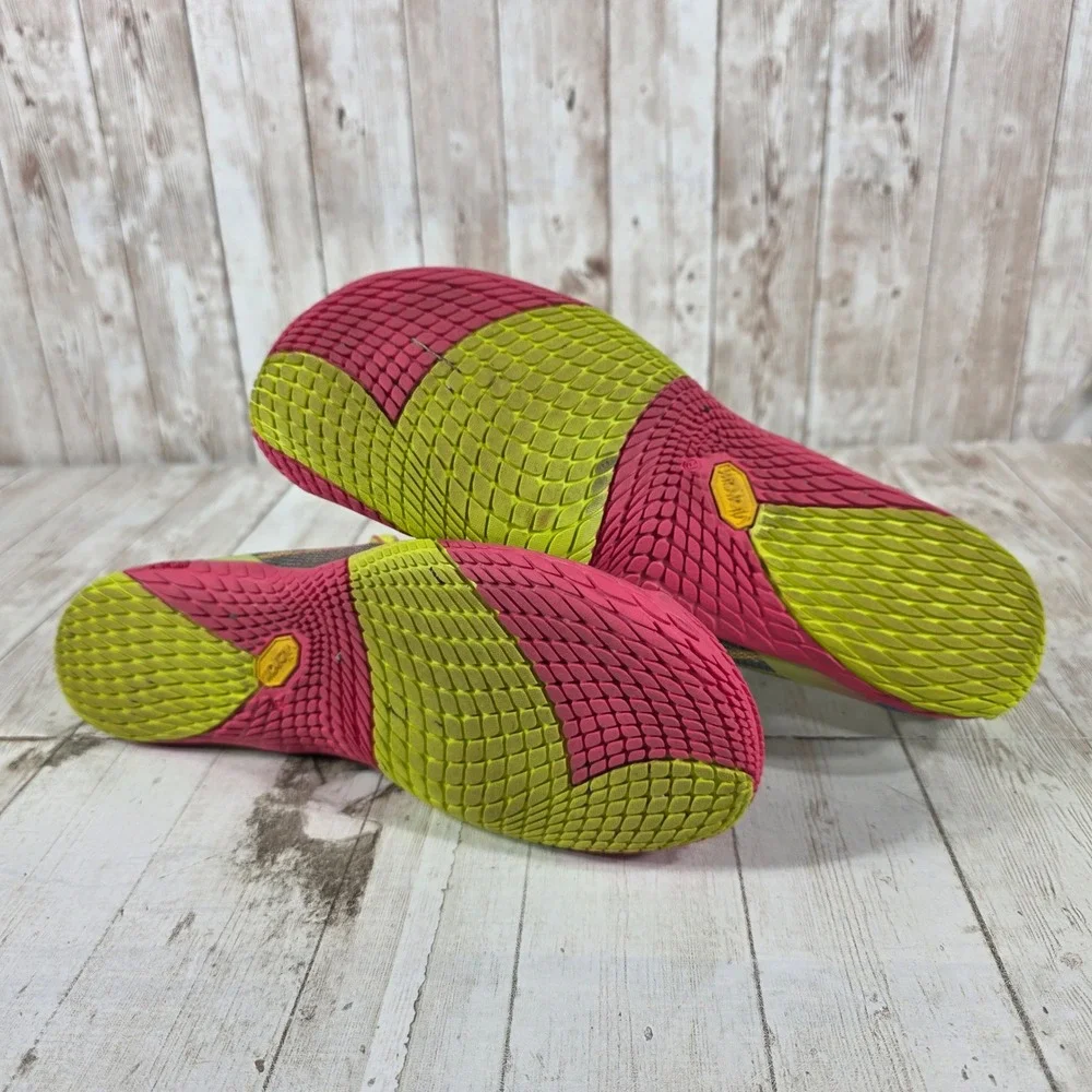 Merrell Vapor Glove 2 Barefoot Running Shoes Pink High Viz J06244 Womens 7.5